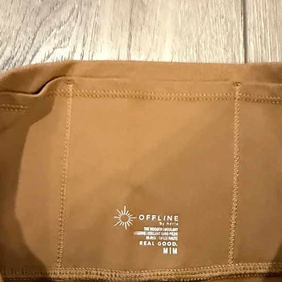 OFFLINE By Aerie The Hugger High Waisted Legging - New - Sold Out! Camel Medium - Picture 8 of 10